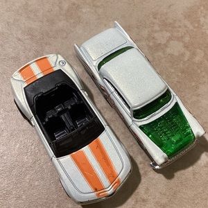 Mattel Hot Wheels Two Cars